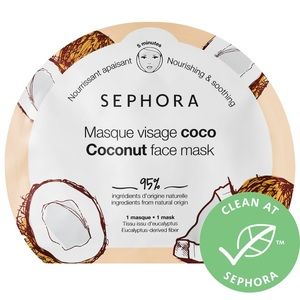 ✨New!✨Sephora Collection Clean Coconut Face Mask 🥥 Nourishing and Soothing 💕